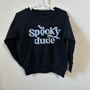 John Varvatos Black Graphic Sweatshirt